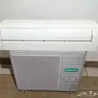 مكيف اسبلت وغساله وفرن غاز