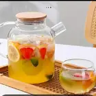 ابريق عجيبه زجاجي لتحضير شاي وعصيرات وايشاء ساخن