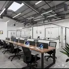 للايجار مكاتب مجهزة بالكامل اسواق العودة حي الشفا