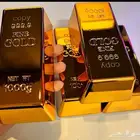 سبيكة ذهب وهمي بوزن 12.5كيلو