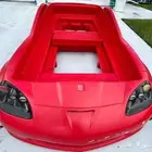 سرير اطفال على شكل سياره كورفيت