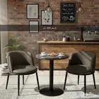 تصفية على آخر طقم كرسيين و طاولة كوفي قماش