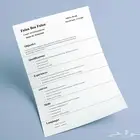 سيره ذاتية احترافية بنظام ATS