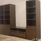 دولاب تلفزيون مكتبة