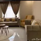 كنب جديد مستخدم قليل   بسبب النقل البيع
