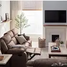 تصفيه اخر طقم استرخاء 9 مقاعد ب 4449 ريال جديد هوم سنتر