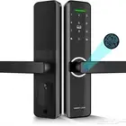 قفل باب ذكي اقفال باب ذكيه باب خشب وحديد وقزاز والامونيوم