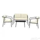 طقم كنب خارجي أربعة أشخاص مع طاوله