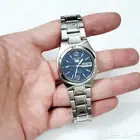 ساعة سيكو تماتيك نادرة مينا لون ازرق فاتح ب 600 ريال جديدة