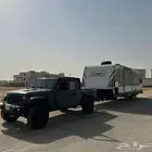 كرفان فاخر للإيجار جاهز كموقع تصوير احترافي