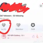حساب تيك توك داعم لفل 33