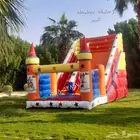 نطيطات زحليقه مائيه ملعب صابوني