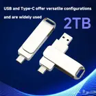 فلاشة مزدوجة 2 تيرا بايت -هارد- Flash drive 2TB USB   Type C