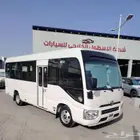 تويوتا باص كوستر 2025 بنزين 2.7 قير عادي 20 راكب COASTER