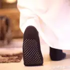جورب للمشي على السيراميك الدوالي والسكر مبطن بجل السليكون