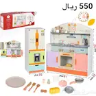 مطبخ خشبي بناتي -العاب اطفال مطابخ وبيوت خشبيه