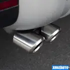 مخارج شكمان لاندروفر ديفندر V8 _غطاء سبير اسود _اكسسوارات X