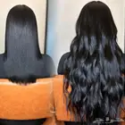 شعر طبيعي  اكستنشن طبيعي. روسي باروكة