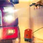 مضخة ماء لغسيل السيارات تحمل ع الكتف وتشحن12v