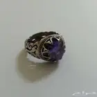 خاتم زركون بنفسجي للبيع