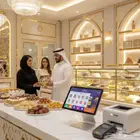 جهاز كاشير متكامل لمحل حلويات كاشير حلاقة كاشير مطعم كاشير