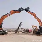 بوكلين شيول قلاب للإيجار حفريات هدم ترحيل جدة