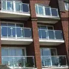 درابزين استيل زاويه لمسه