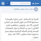 للايجار او الاستثمار ارض تجاريه بالوسام1مساحتها818متر