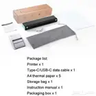 M08F طابعة محمولة بدون حبر ورق A4