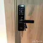 قفل باب ذكي اقل من 400 ريال اقفال ذكيه باب خشب