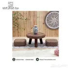 طقم جلوس ارضي خشب وحبال
