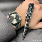 طقم رجالي ساعة   قلم