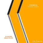للكلادينج لوح اصفر DS-EPM-9920 مقاس 125X560 سم