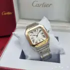 ساعة سانتوس ماركة كرتير مقاس وسط و كبير ساعات رجالية كارتييه
