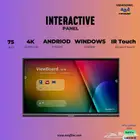 شاشة تفاعلية ViewSonic   شاشة ذكية متعددة الأنظمة
