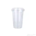أكواب بلاستيك شفاف