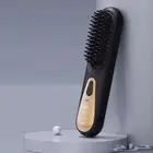 مشط حرارية سيراميك لفرد الشعر محمول لاسلكي