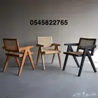 كراسي راتان خشب سويدي