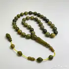 سبحة خشب الصندل الاخضر
