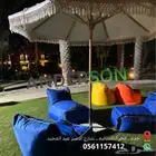 شماسي ومظلات - بحر -وحدائق -ومطاعم -وفنادق