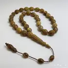 سبحة خشب الكوك محفور يدويا