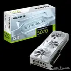 كرت شاشة Gigabyte RTX 5070 EAGLE أبيض