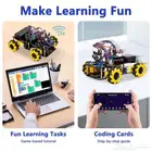 ESP32 مجموعة سيارة روبوت ذكية للتحكم عن بعد برمجة Arduino