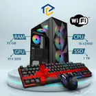 بي سي قيمنق المعالج i5 الرام 32 جيجا كرت شاشة RTX 3050 جديد