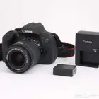 للبيع كاميرا Canon EOS 750D شبه جديدة - عرض مميز