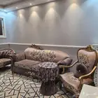 كنب كلاسيكي نظيف جدا خامة ولون