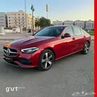 مرسيدس سي أحمر 2022 avantgarde بودي وكالة