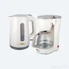 (جديد)طقم غلاية كاتل ومحضر قهوة - kettle and coffee maker