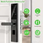 قفل باب ذكي Smart Door Lock موديل نص لمعه
