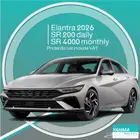 Elantra 2026 for rent - Free delivery for monthly rental